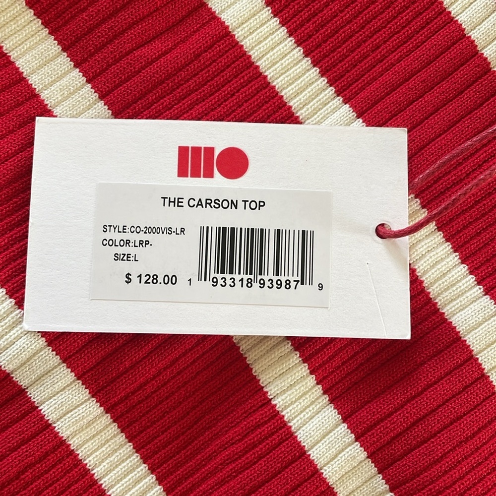 Nwt Solid & Striped Carson Top - image 3